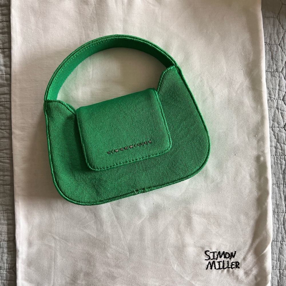 Simon Miller mini retro bag in “Jungle Green.” Never used!